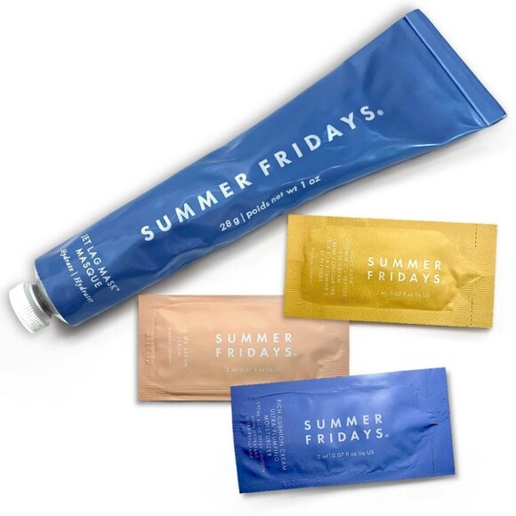 SephoraâSummer FridaysâJet Lag Mask + Moisturizer (28g) & 3pc Sample Set *New* - Picture 3 of 7